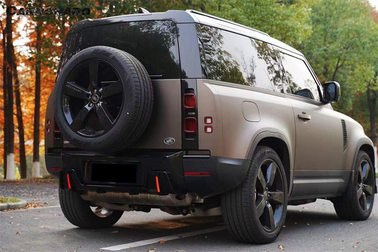 2020-2024 Land Rover Defender rock style Rear Lip & with LED Light