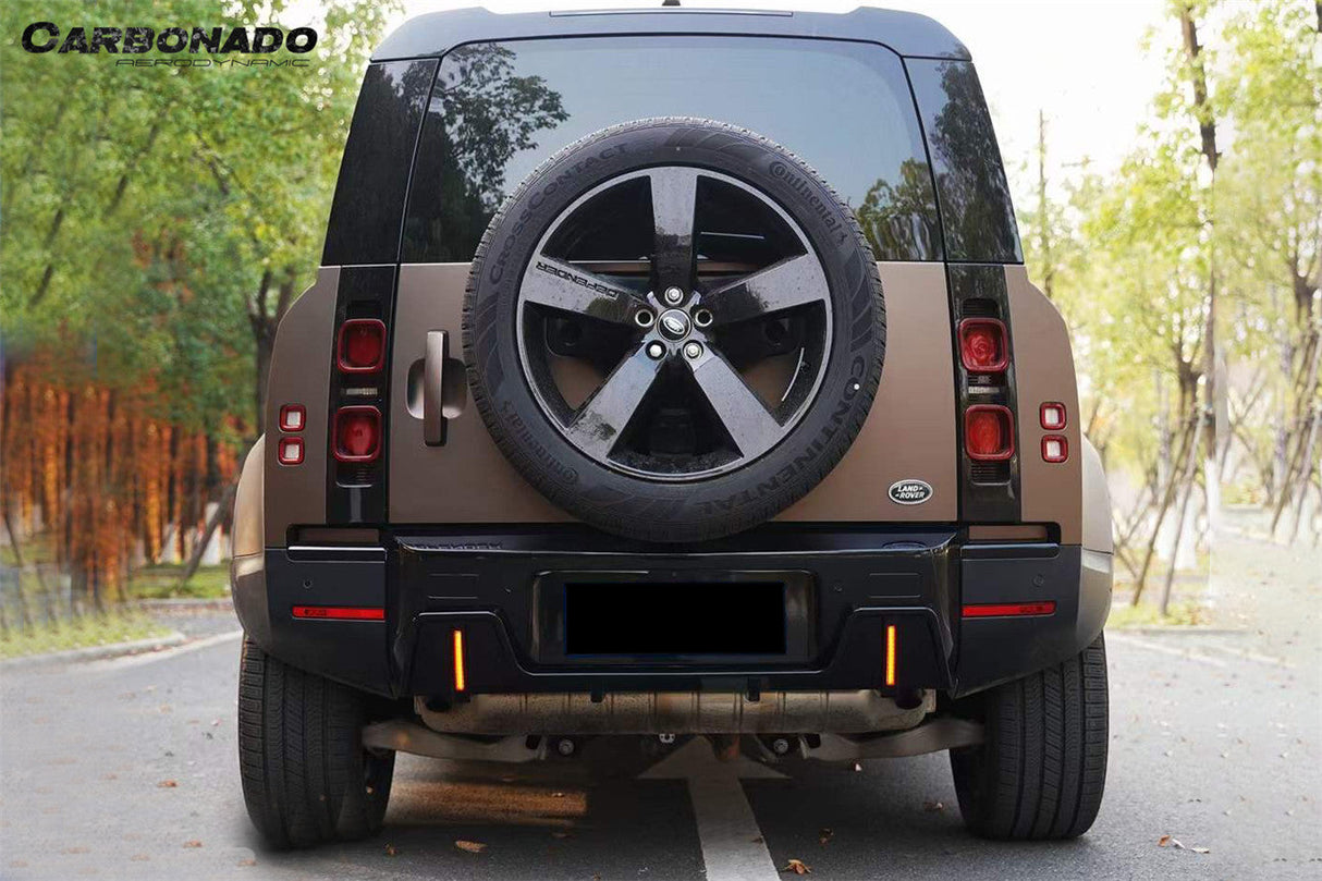 2020-2024 Land Rover Defender rock style Rear Lip & with LED Light