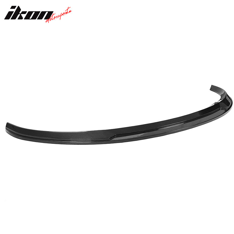 2020-2024 Tesla Y IKON Real Carbon Fiber Front Bumper Lip Spoiler