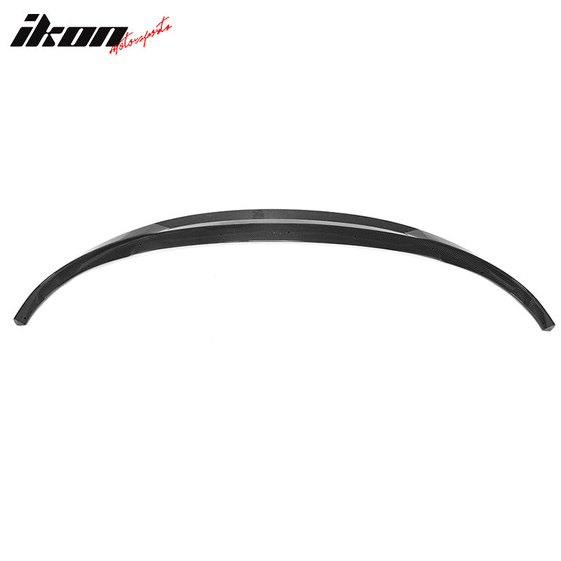 2020-2024 Tesla Y IKON Real Carbon Fiber Front Bumper Lip Spoiler