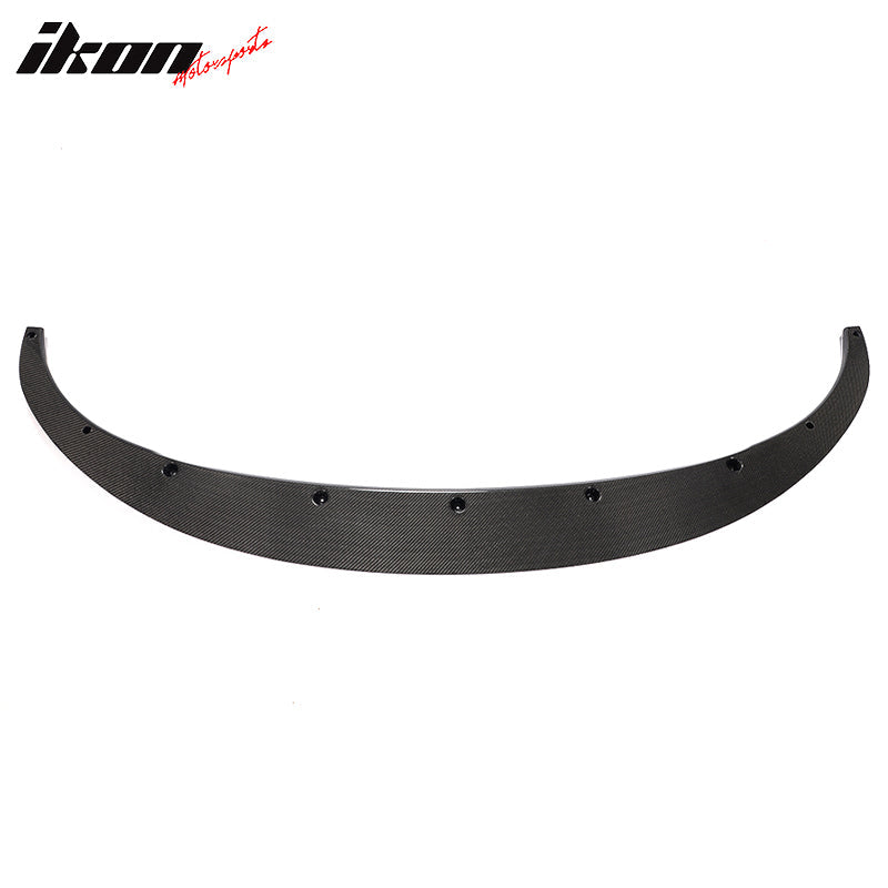 2020-2024 Tesla Y IKON Real Carbon Fiber Front Bumper Lip Spoiler