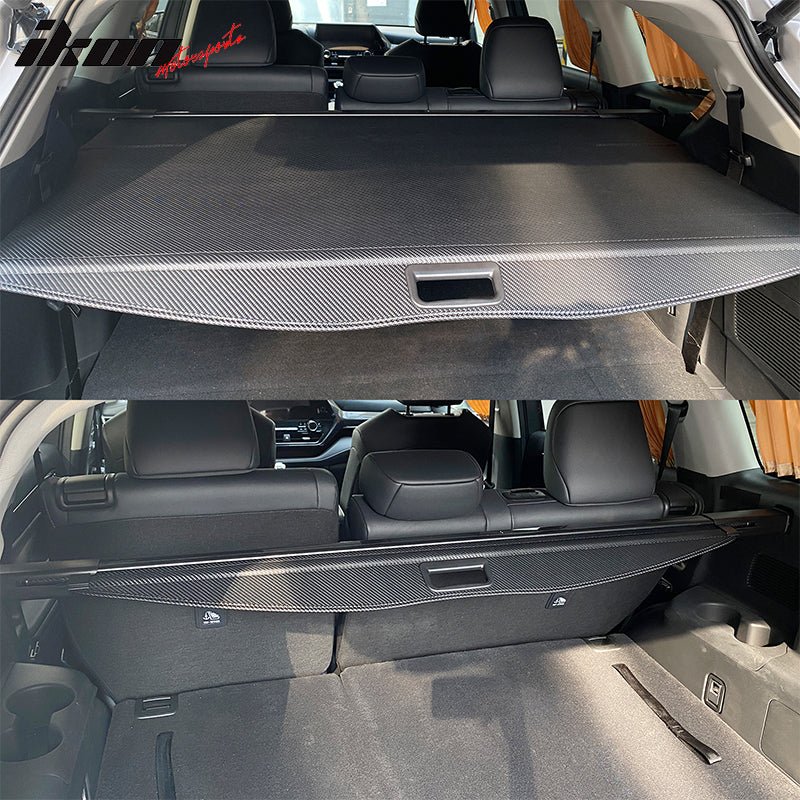 2020-2024 Toyota Highlander CF Texture Retractable Cargo Cover PVC