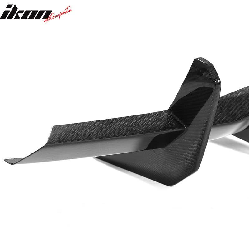 2020-2025 Chevy Corvette C8 Gloss Rear Bumper Diffuser Carbon Fiber