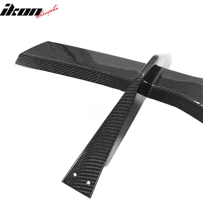 2020-2025 Chevy Corvette C8 Gloss Rear Bumper Diffuser Carbon Fiber