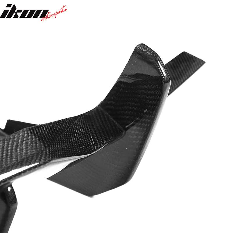 2020-2025 Chevy Corvette C8 Gloss Rear Bumper Diffuser Carbon Fiber
