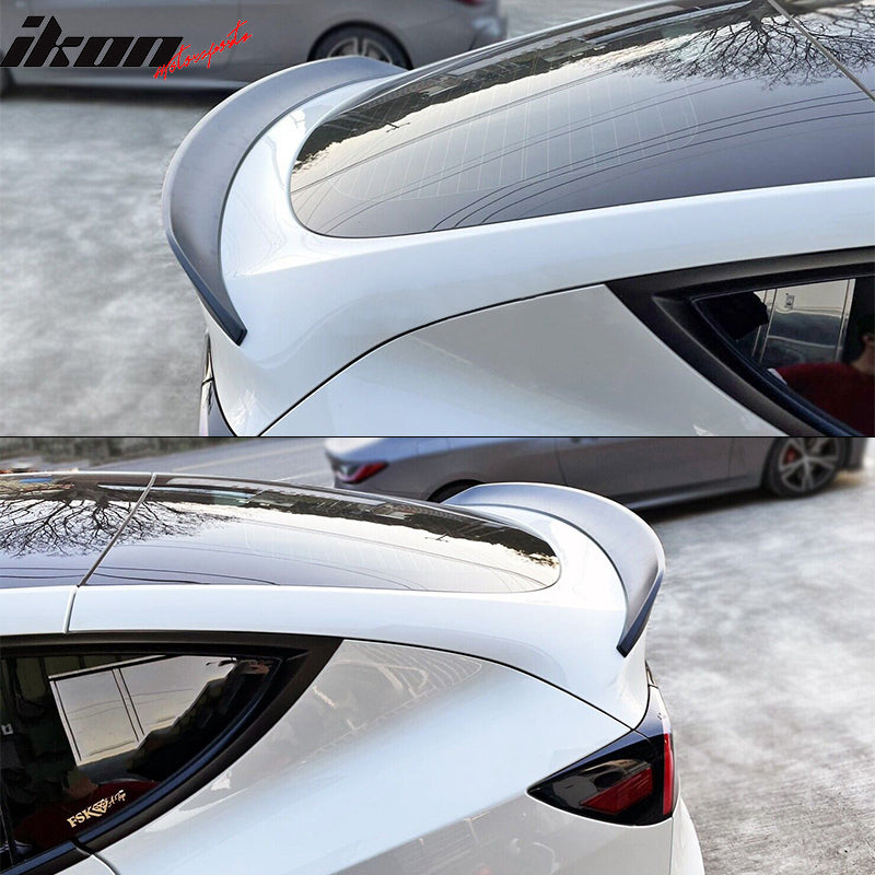 2020-2025 Tesla Model Y Rear Trunk Spoiler A Style Painted #PBSB Black