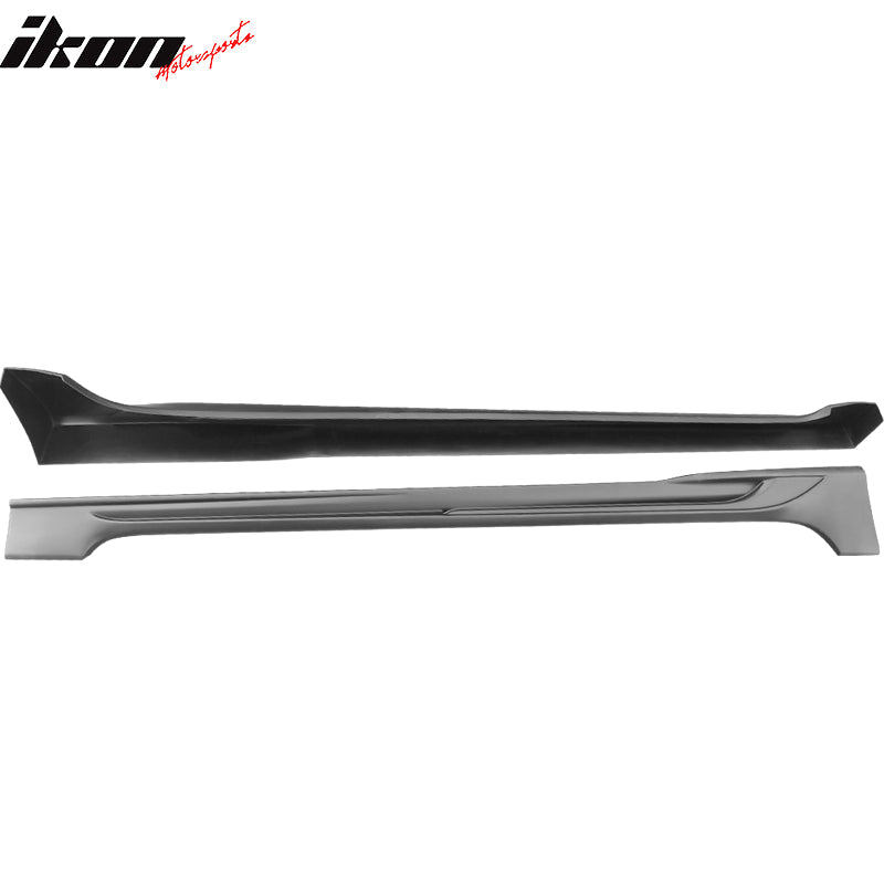 2020-2025 Toyota Corolla Sedan Matte Black Side Skirts Rocker Panel PP