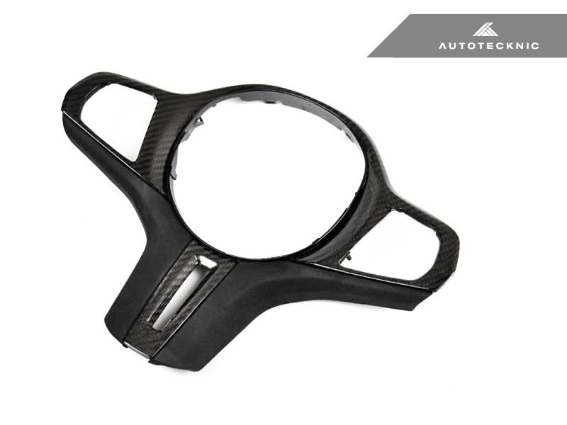 AutoTecknic Carbon Alcantara Steering Wheel Trim - G01 X3 | G02 X4