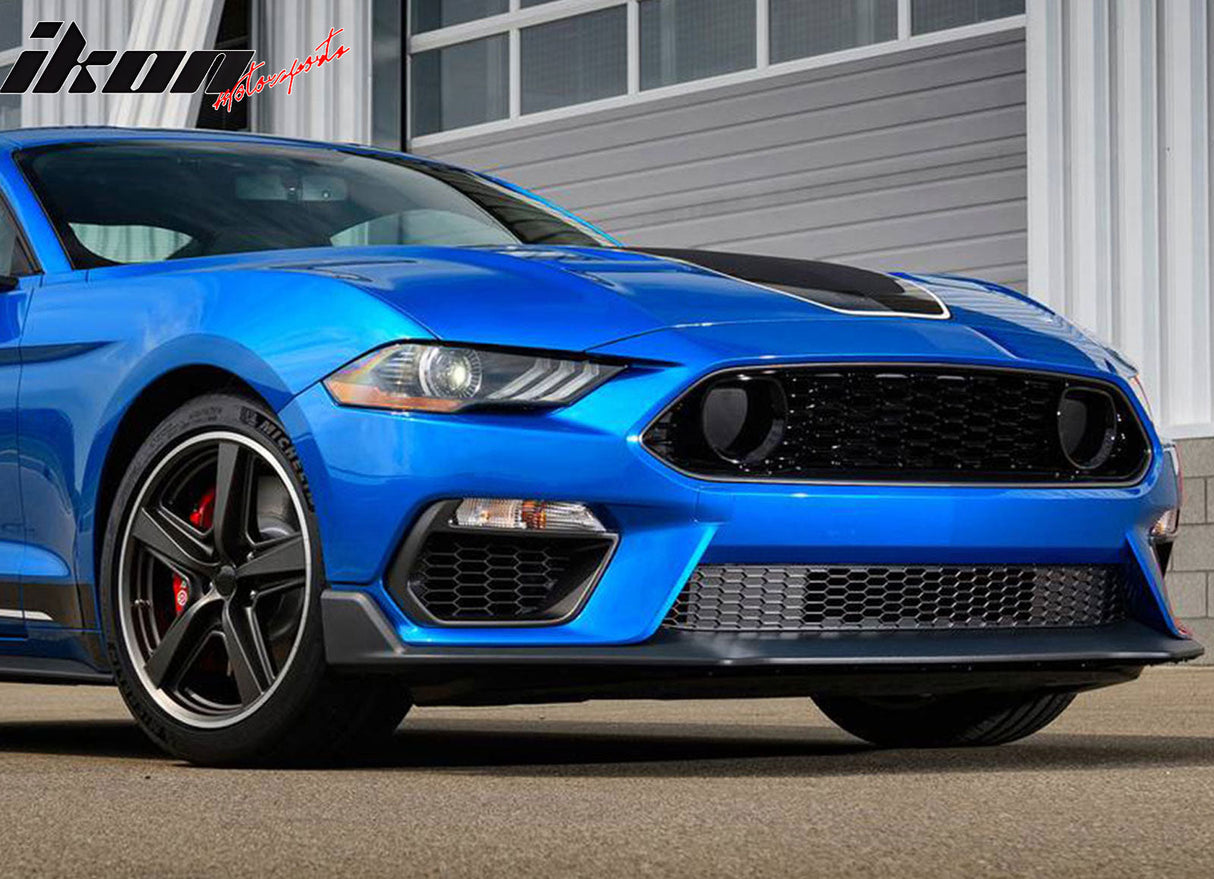 2021-2023 Ford Mustang Mach 1 Grill Black Front Mesh Car Grille ABS