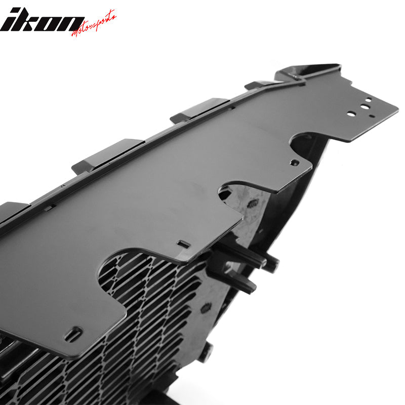 2021-2023 GMC Yukon XL Denali Style Gloss Front Grille with Hood Guard