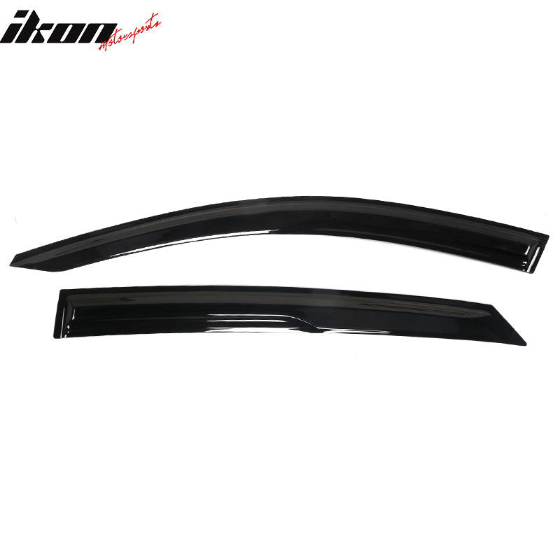 2021-2023 Hyundai Elantra Sedan Mugen Style Tape-On 4PCS Window Visors