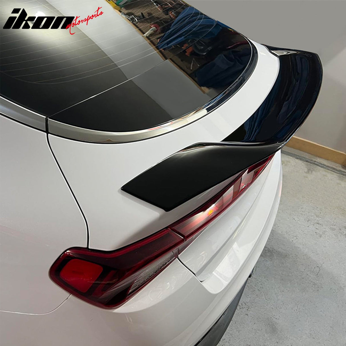 2021-2024 Kia K5 Sedan 4DR R Style Gloss Black Rear Trunk Spoiler ABS