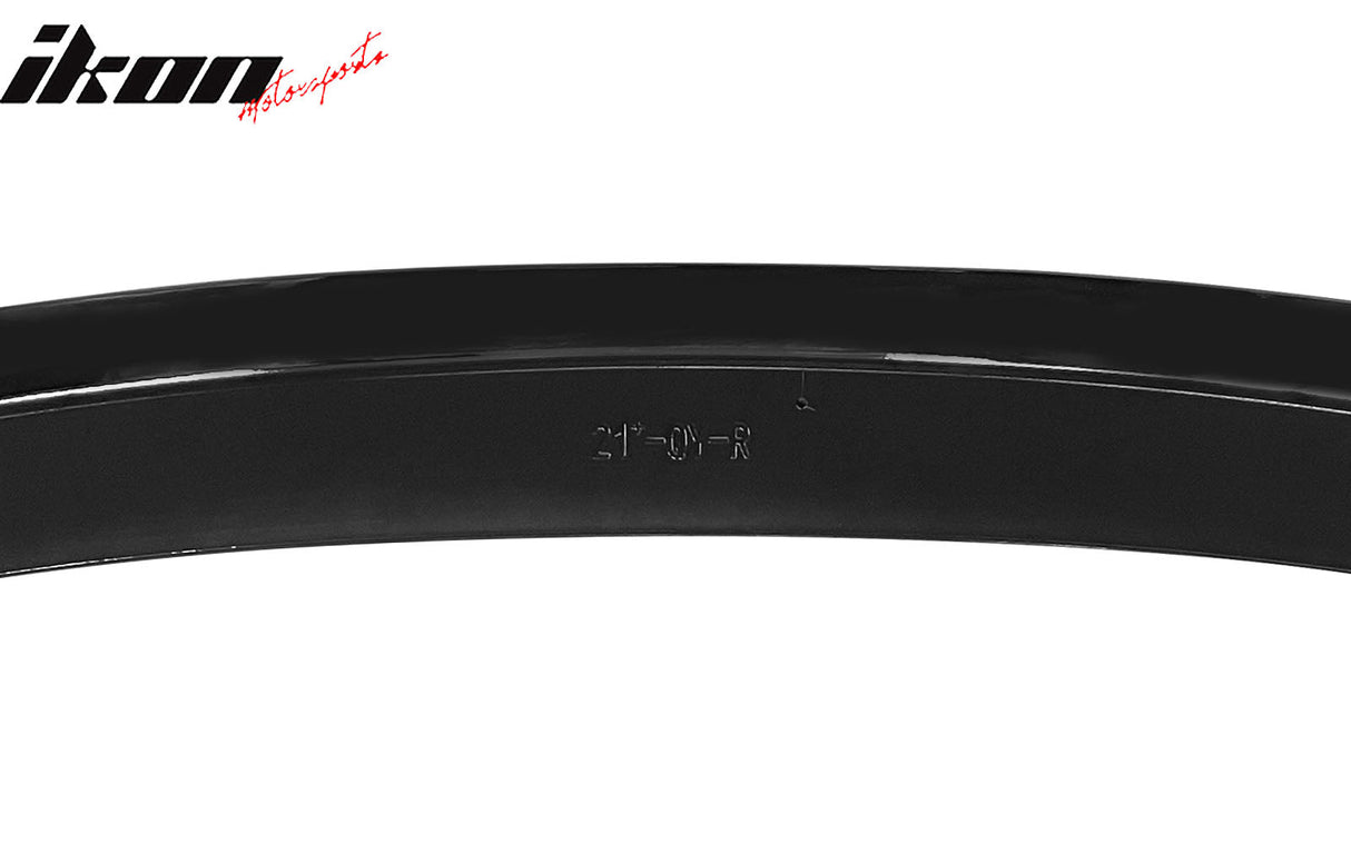 2021-2024 Kia K5 Sedan 4DR R Style Gloss Black Rear Trunk Spoiler ABS