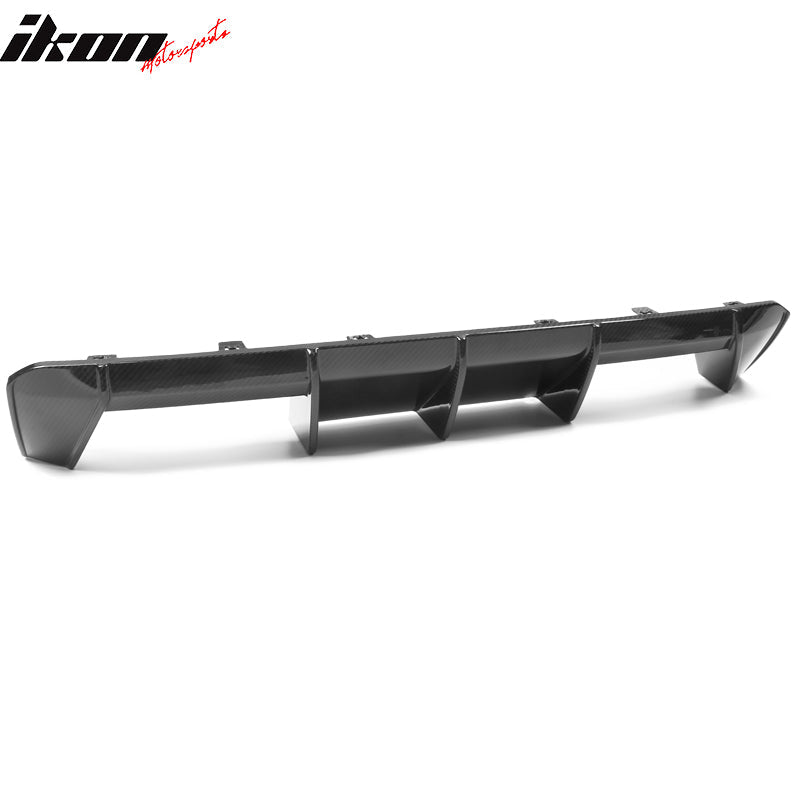 2021-2025 BMW G80 M3 G82 G83 M4 Gloss Black Bumper Diffuser Dry CF