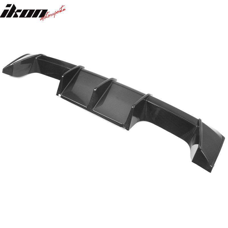 2021-2025 BMW G80 M3 G82 G83 M4 Gloss Black Bumper Diffuser Dry CF