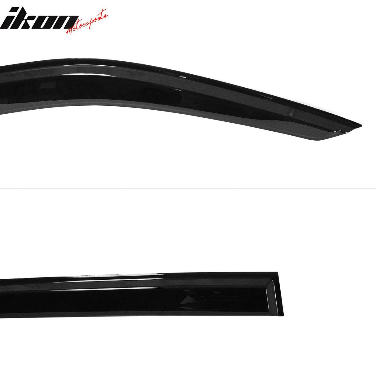 2021-2025 Kia Sorento 4DR Slim Style Black Window Visors Acrylic 4PCS