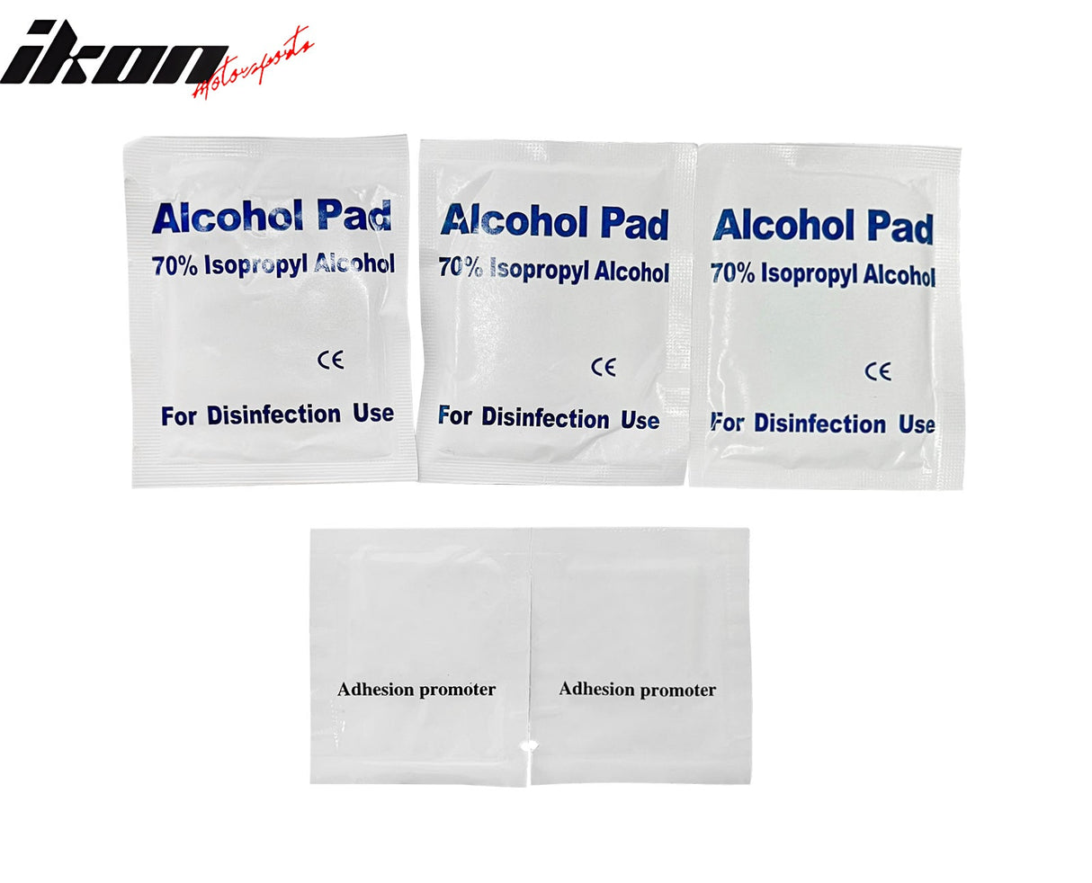 2021-2025 Kia Sorento 4DR Slim Style Black Window Visors Acrylic 4PCS