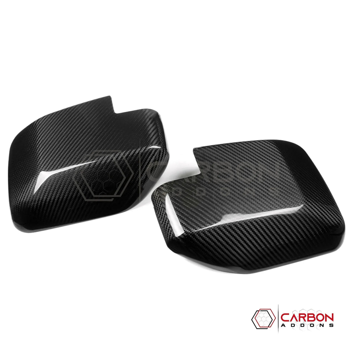 Real Carbon Fiber Mirror Cap Cover without Turn Signal for 2021+ Bronco