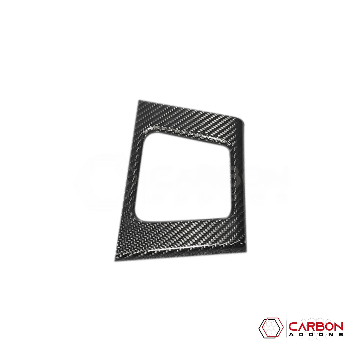 Real Carbon Fiber Rear Door Storage Frame Covers for 2021+ Ford F-150