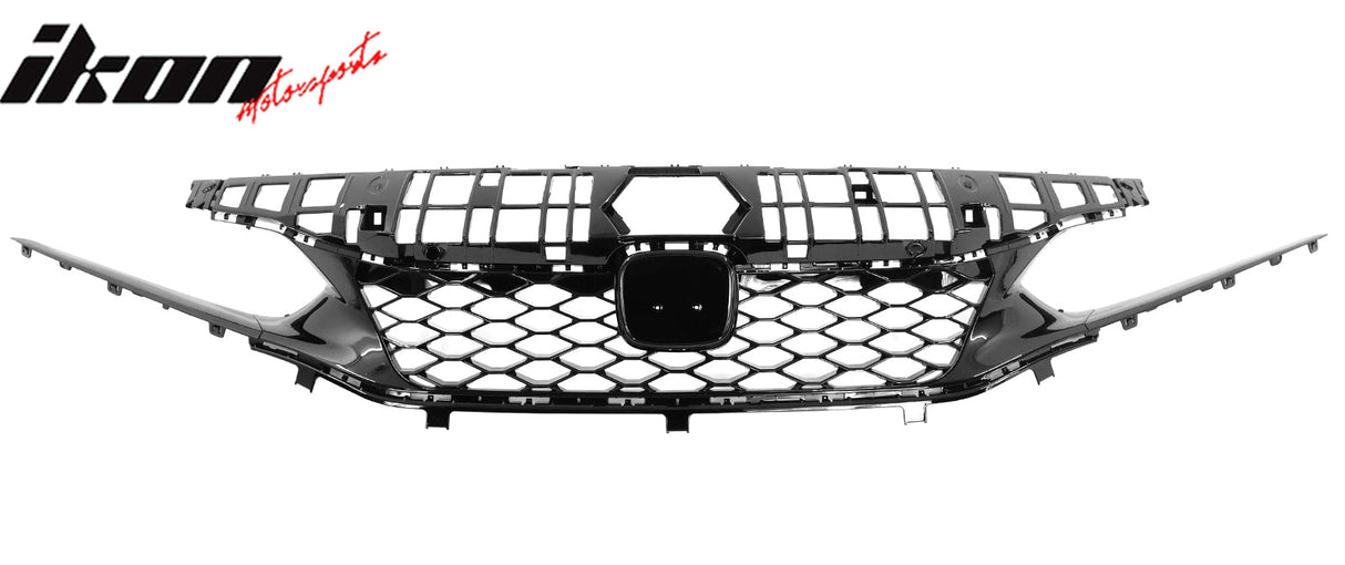 2022-2024 Honda Civic Sedan Front Bumper Cover&Upper Grill&Trim Type R