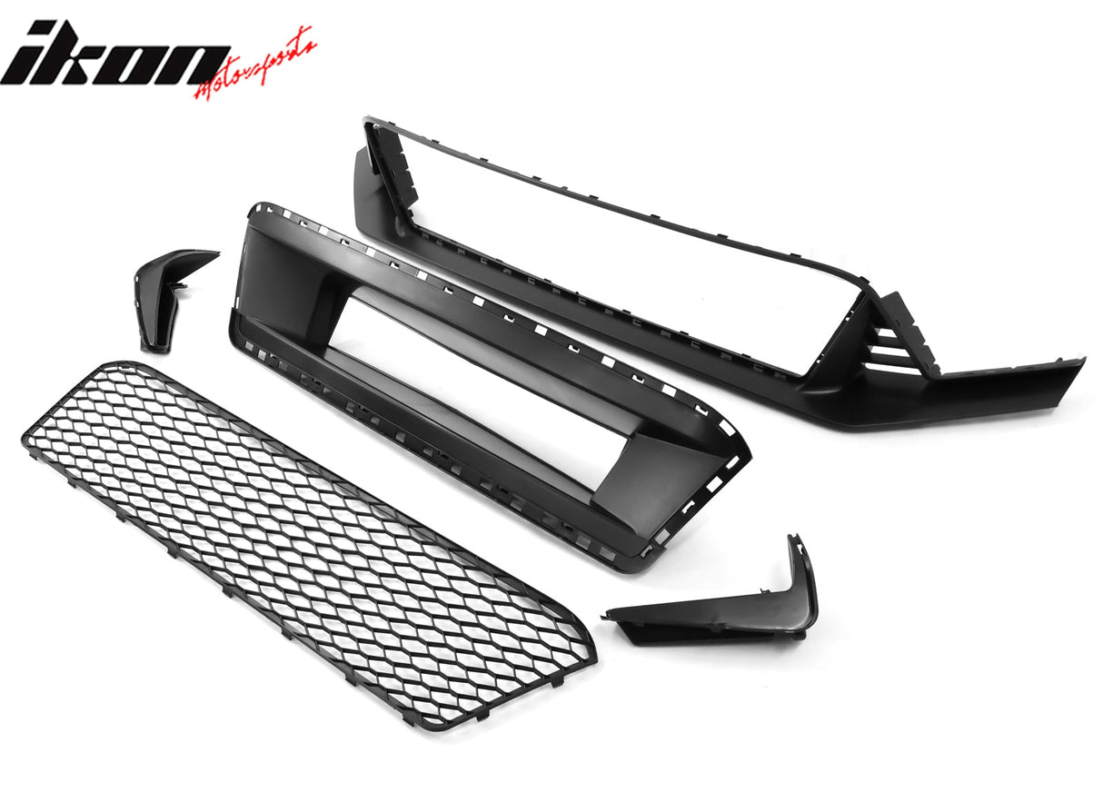 2022-2024 Honda Civic Sedan Front Bumper Cover&Upper Grill&Trim Type R