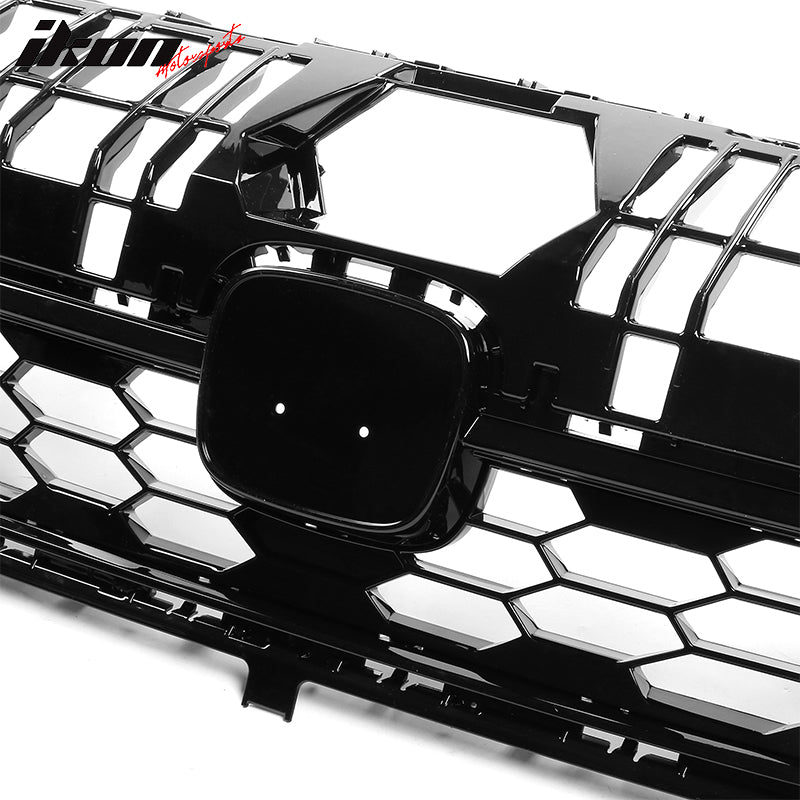 2022-2024 Honda Civic Sedan Grill Si Style Upper Grille Gloss Black AB