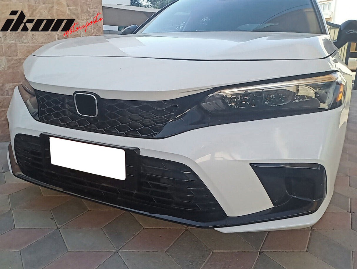 2022-2024 Honda Civic Hatchback Car Grill Type R Style Gloss Black ABS