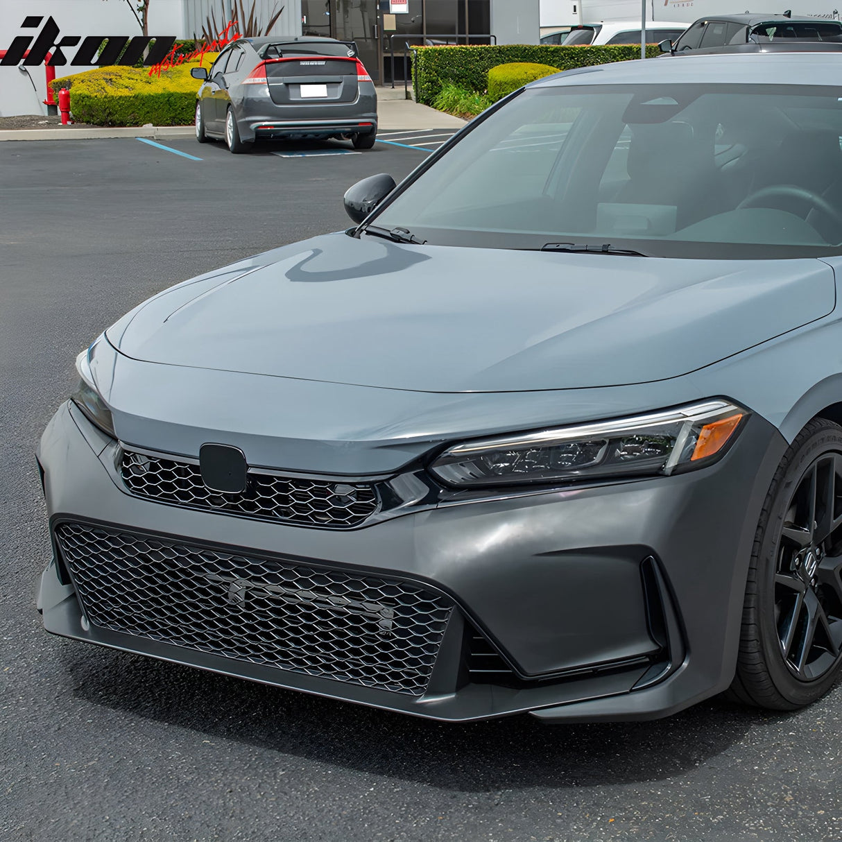 2022-2024 Honda Civic Type R Style Front Bumper Cover Set Unpainted PP