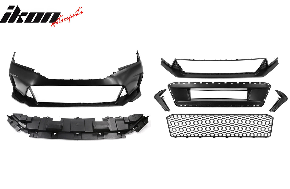 2022-2024 Honda Civic Type R Style Front Bumper Cover Set Unpainted PP