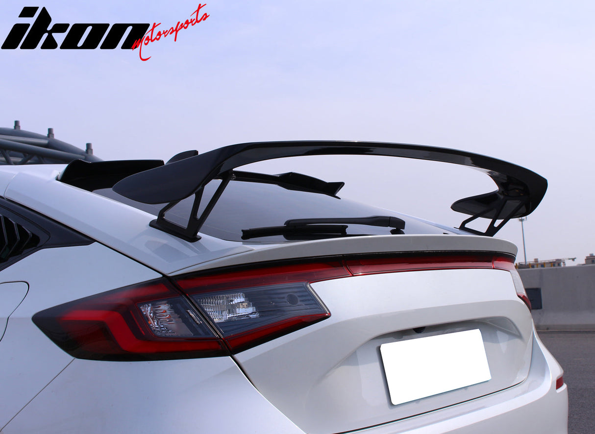 2022-2024 Honda Civic Type R Gloss Trunk Spoiler Mounting Plate ABS