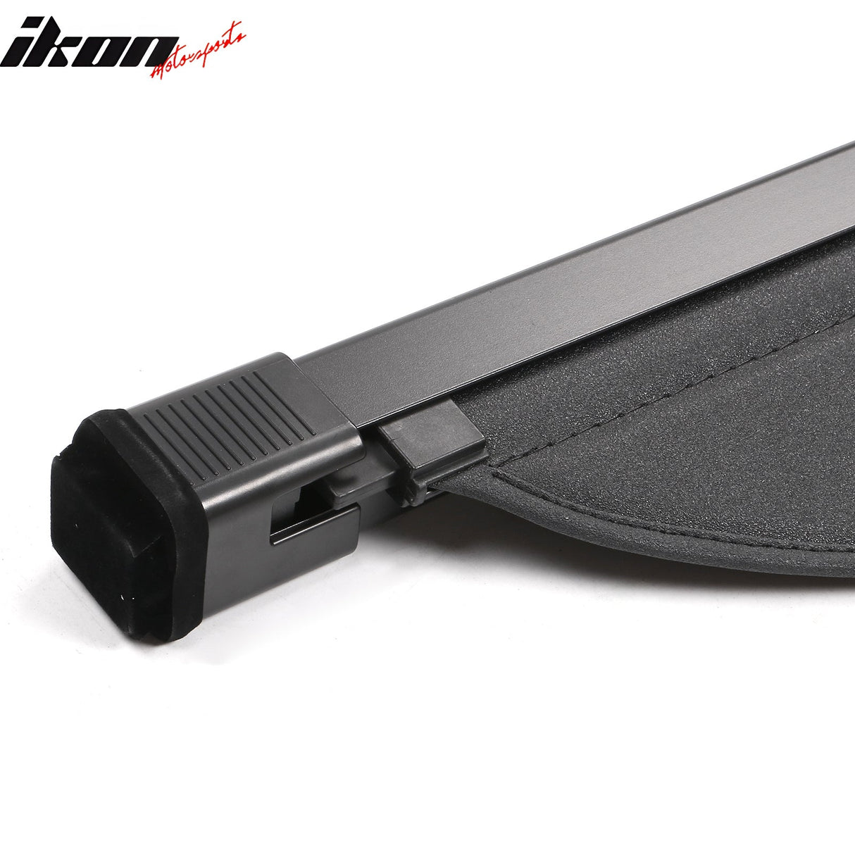 2022-2024 Hyundai Ioniq 5 Black Trunk Cargo Cover PVC Aluminum Rod