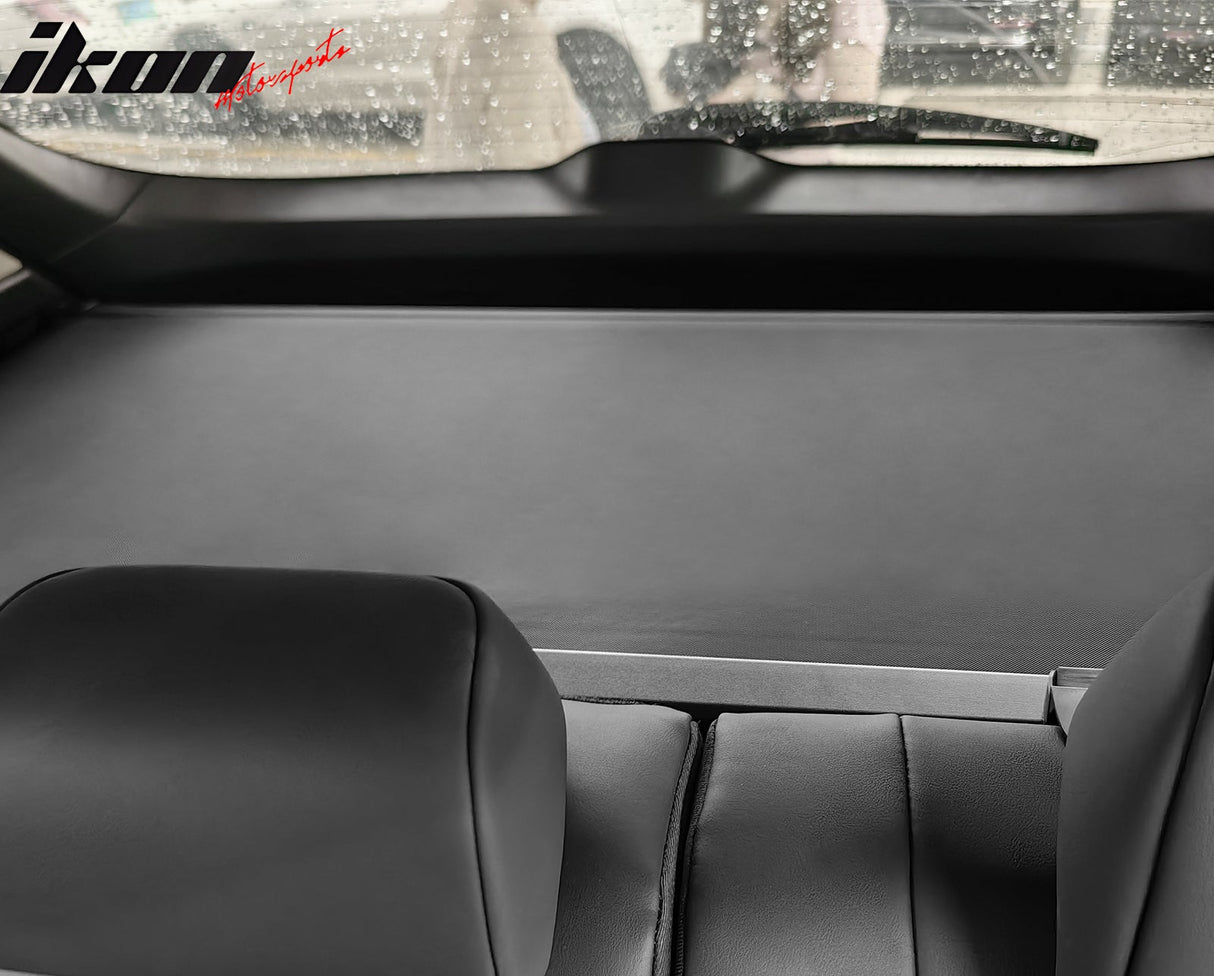 2022-2024 Lexus NX250 NX350 NX350h Black Retractable Cargo Cover Canva