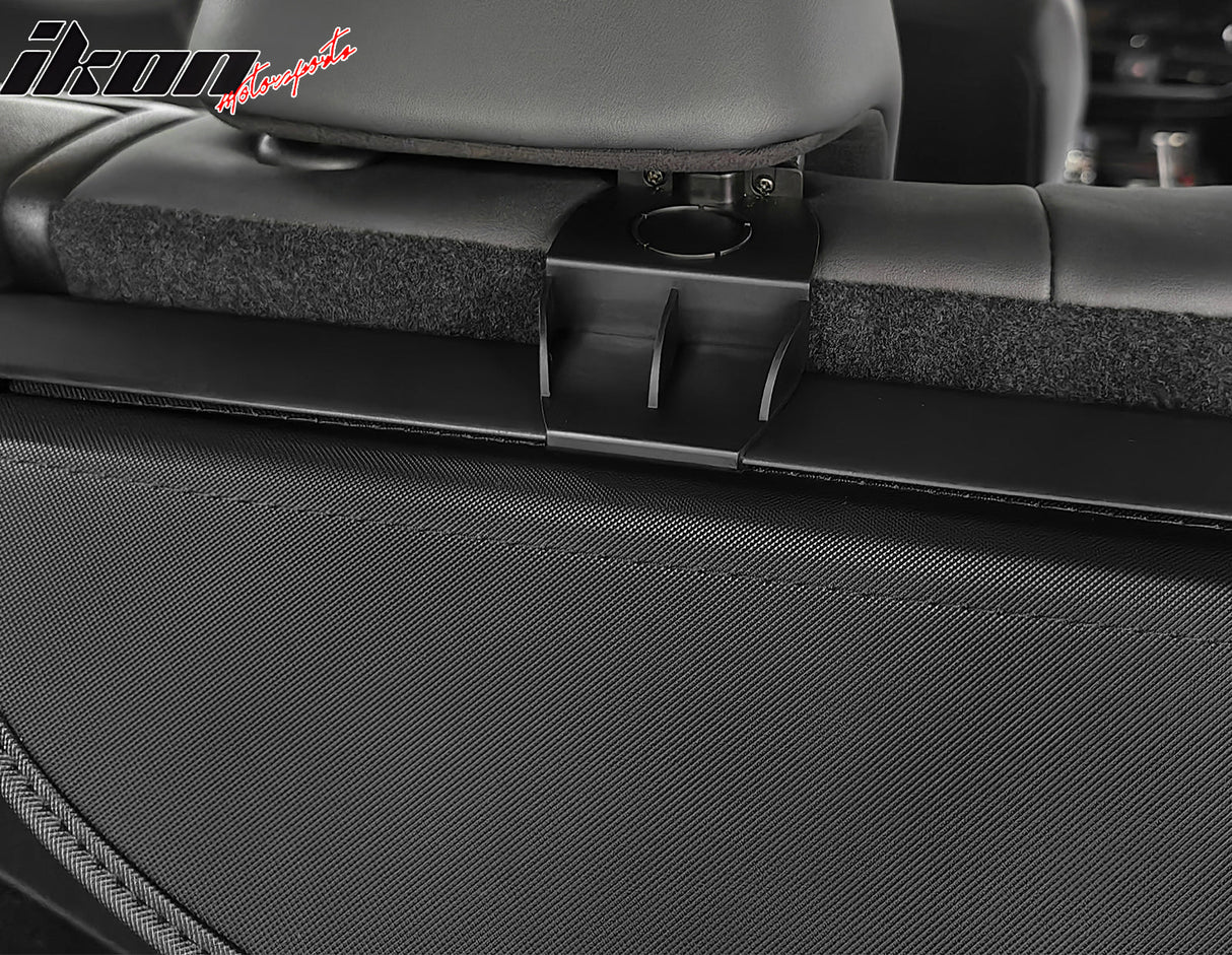 2022-2024 Lexus NX250 NX350 NX350h Black Retractable Cargo Cover Canva