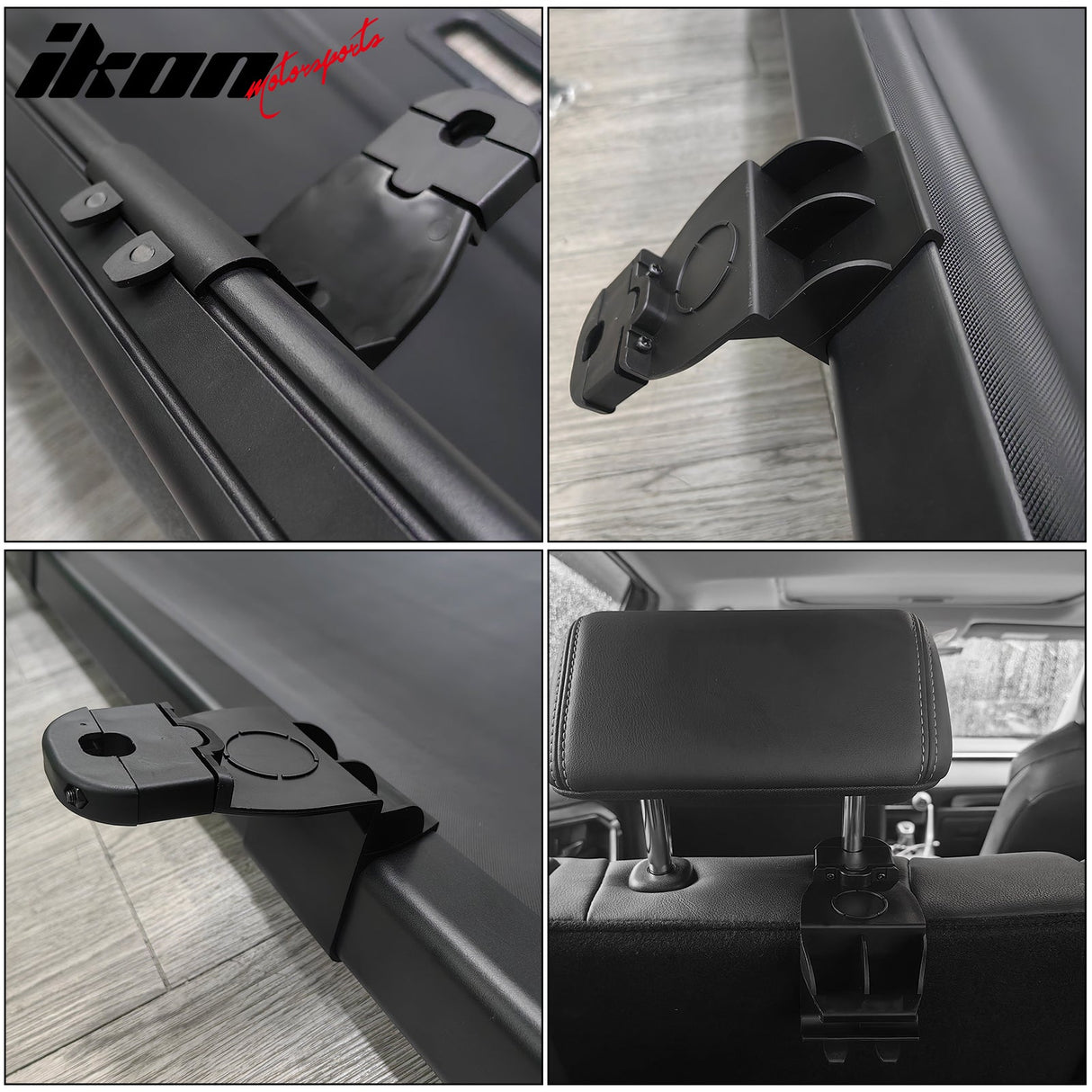 2022-2024 Lexus NX250 NX350 NX350h Black Retractable Cargo Cover Canva