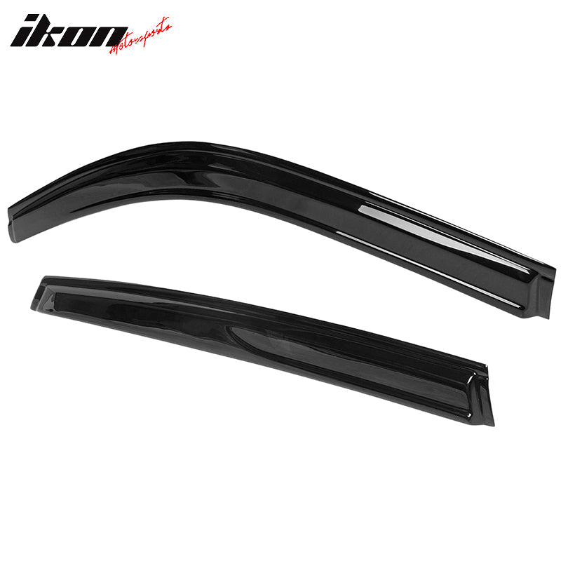 2022-2025 Honda Civic Sedan Window Visor Slim Smoke Tinted Acrylic