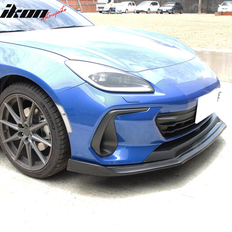 2022-2025 Subaru BRZ CSIK Style Unpainted Front Bumper Lip Splitter PU