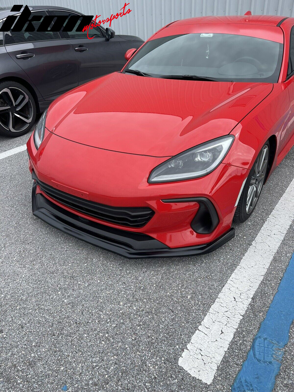 2022-2025 Subaru BRZ CSIK Style Unpainted Front Bumper Lip Splitter PU