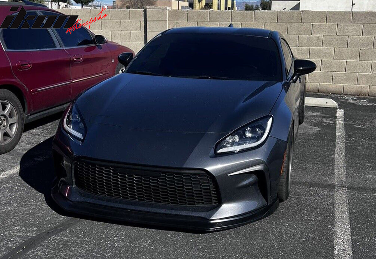 2022-2025 Toyota GR86 Coupe CS Style Unpainted Front Bumper Lip PU