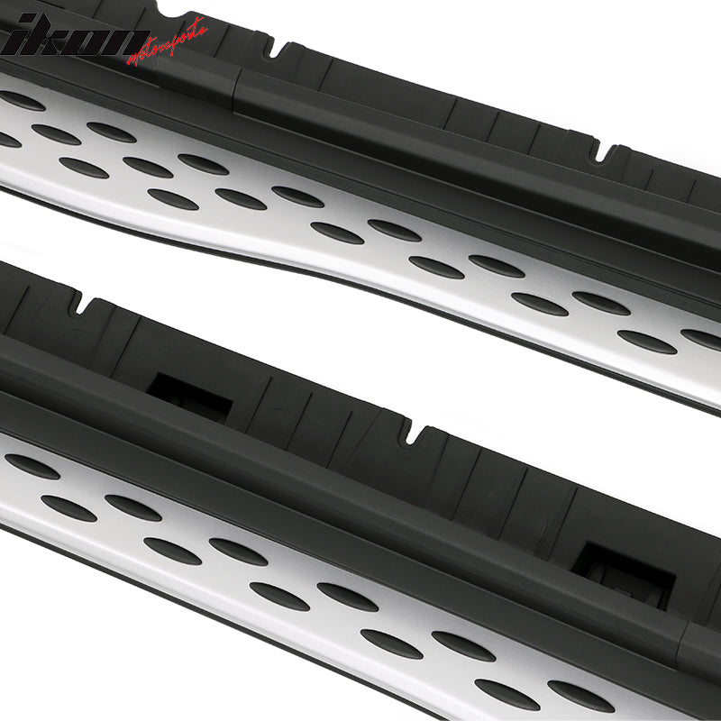 2023-2025 Benz GLC300 OE Style Black Running Board Aluminum Plastic