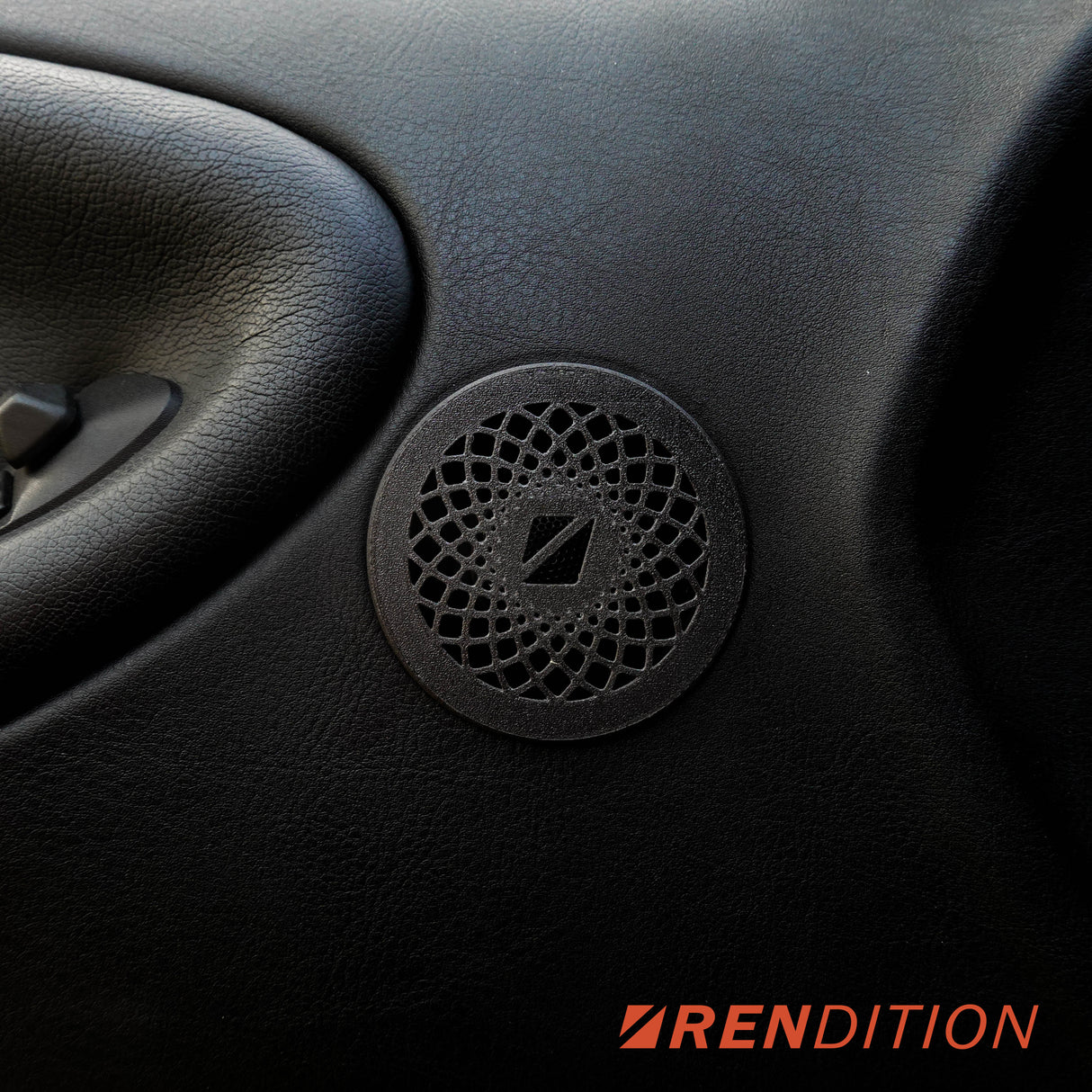 BMW E36 DOOR SPEAKER COVER / TWEETER COVER / TWEETER REPLACEMENT ASSEMBLY - K2 Industries