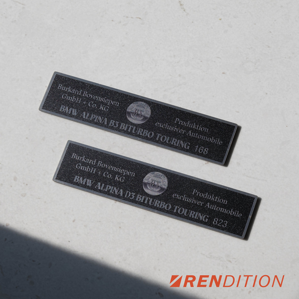 ALPINA B3 INTERIOR BADGE REPLICA REPLACEMENT B5 B6 B8 B9 B12 - K2 Industries