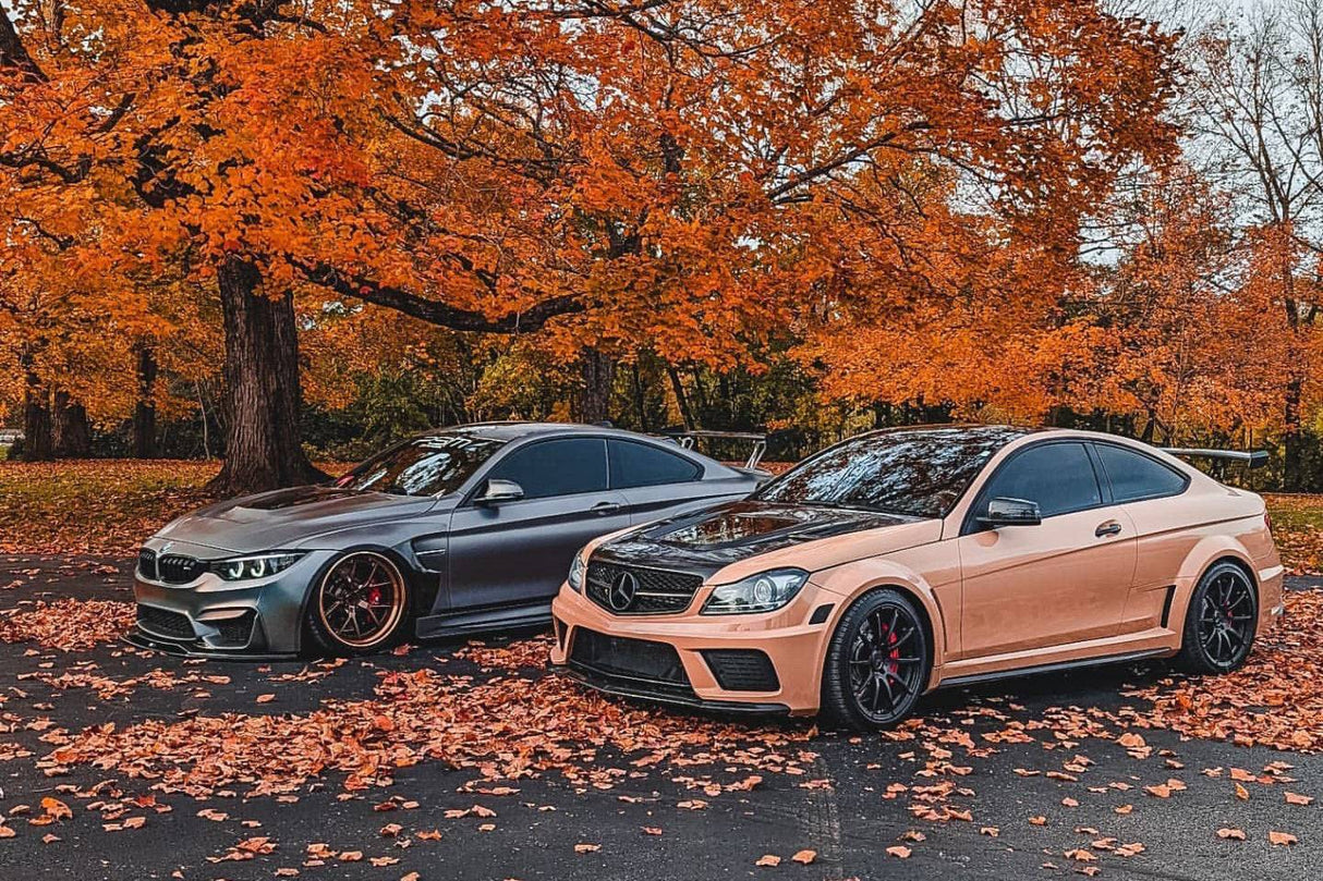2012-2014 Mercedes Benz W204 C63 AMG Coupe BKSS Style Wide Full Body Kit