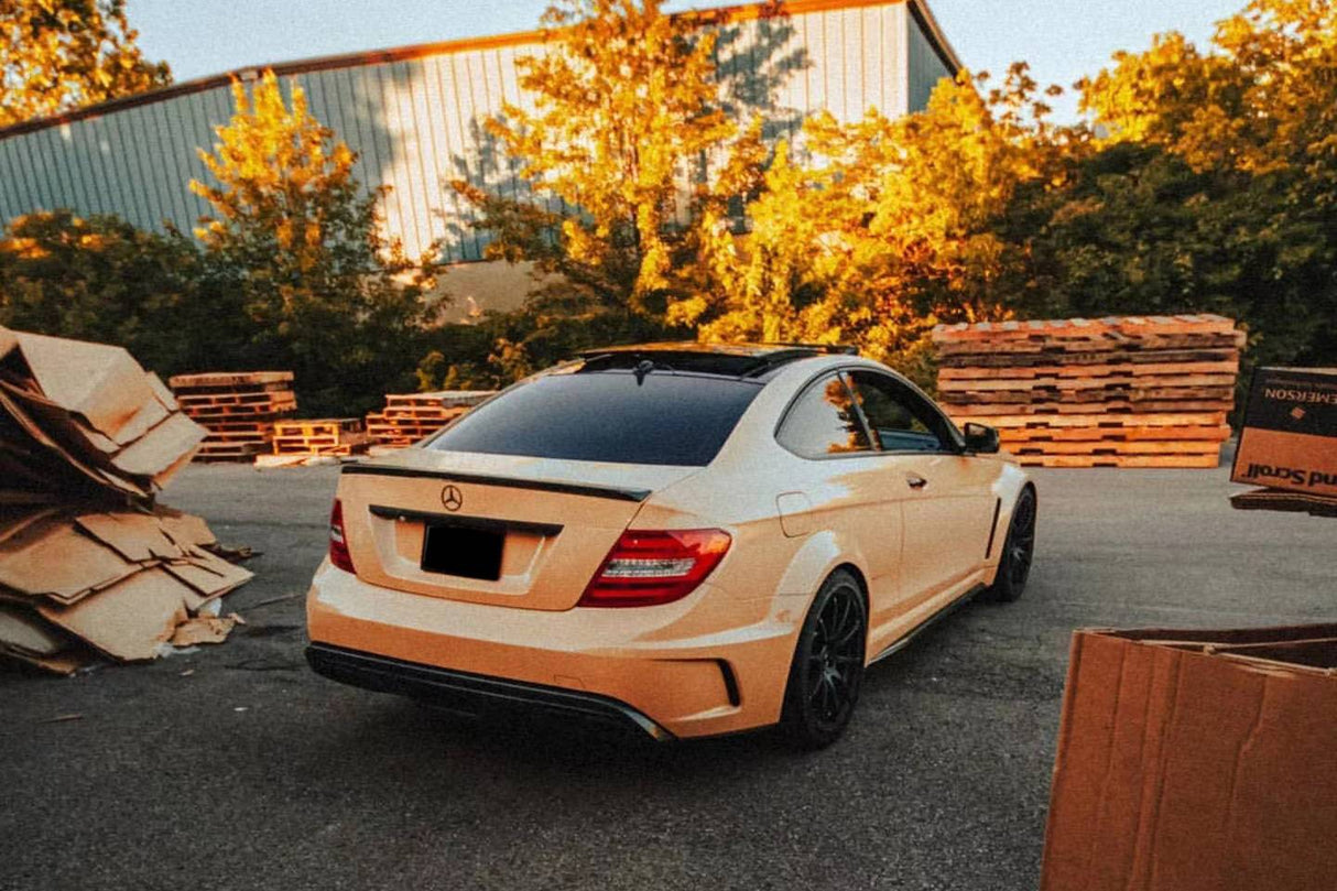 2012-2014 Mercedes Benz W204 C63 AMG Coupe BKSS Style Wide Full Body Kit