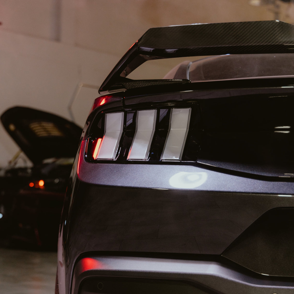 2024-2025 Mustang S650 Euro Style Taillights Amber Turn Signal Sequential