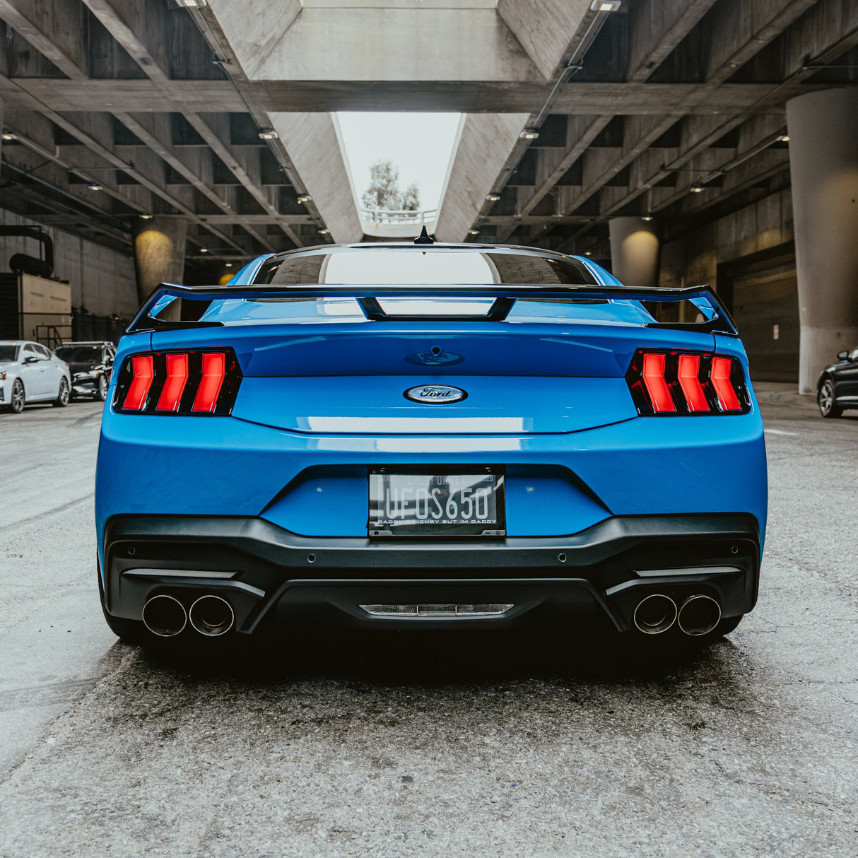 2024-2025 Mustang S650 Euro Style Taillights Amber Turn Signal Sequential