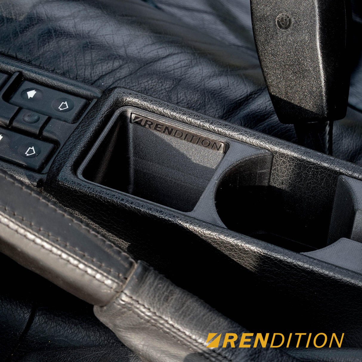 BMW E32 E34 FRONT CUP HOLDER V2 - K2 Industries