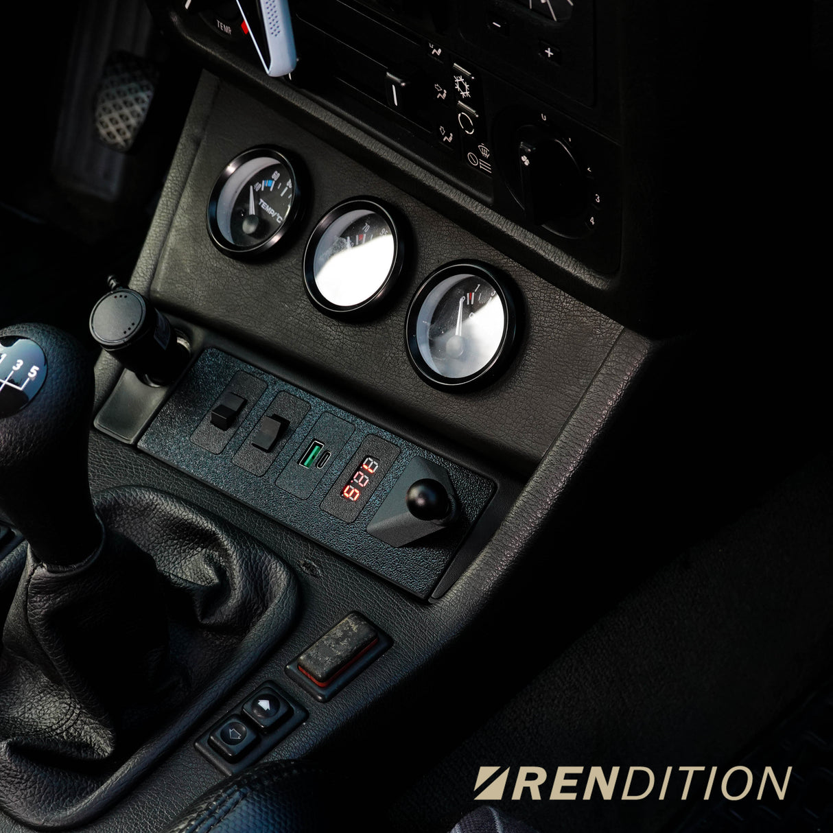 BMW E30 FRONT USB CHARGING MODULES - K2 Industries