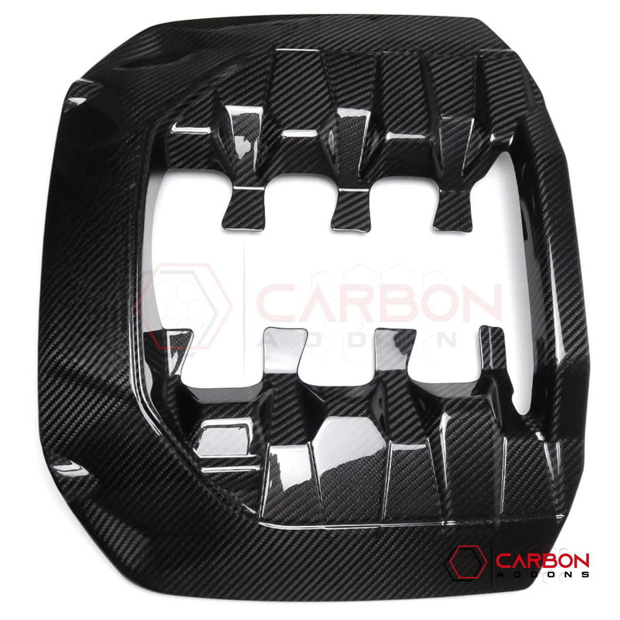 2024+ S650 Mustang 5.0L Real Carbon Fiber Engine Cover