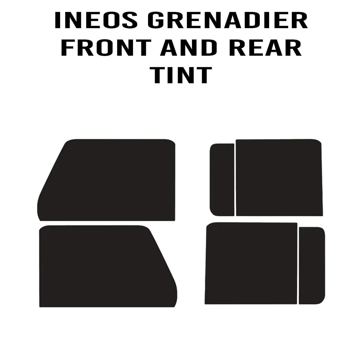 Easy DIY Window Tint Kit - 2024+ Grenadier