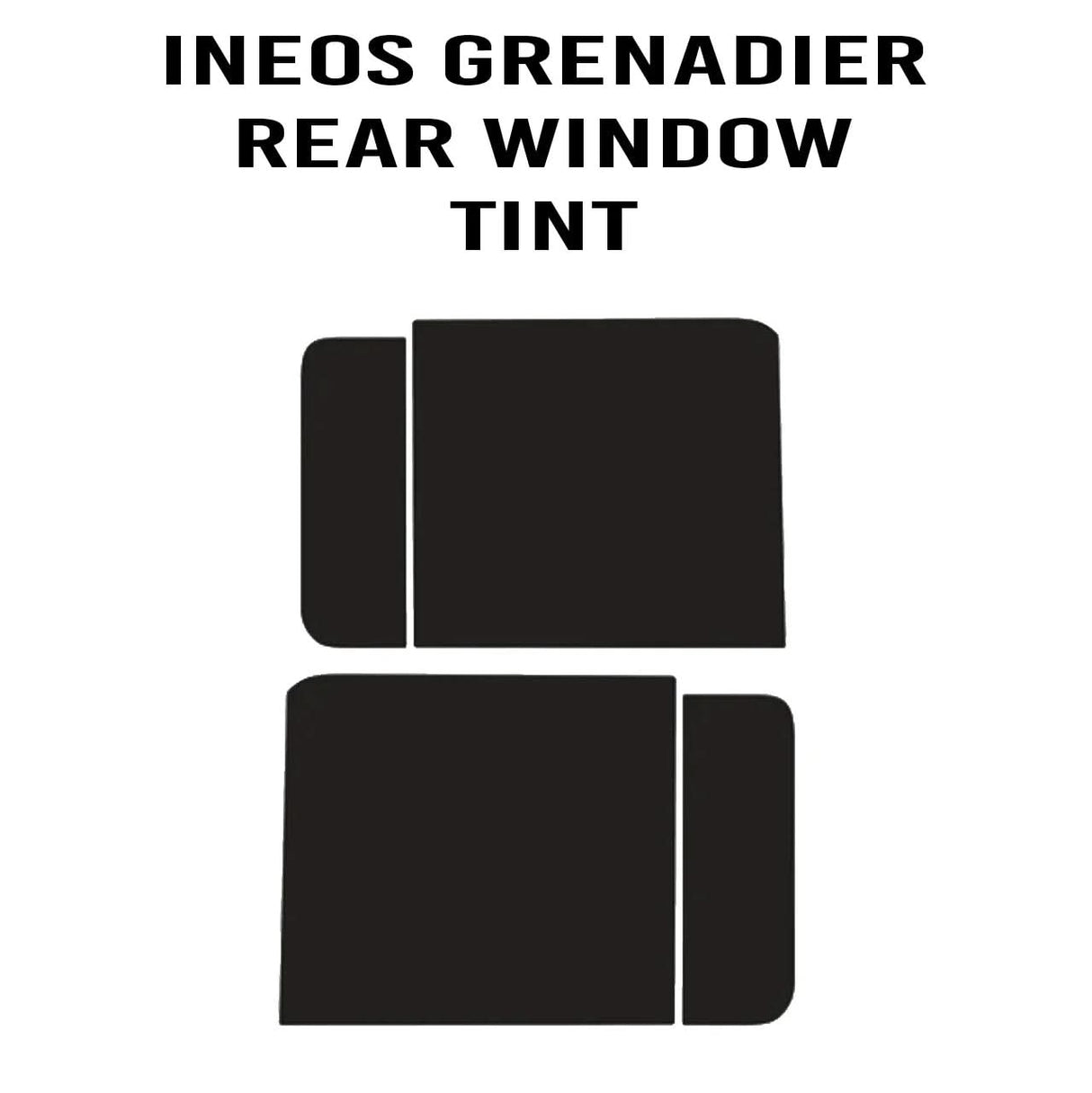 Easy DIY Window Tint Kit - 2024+ Grenadier